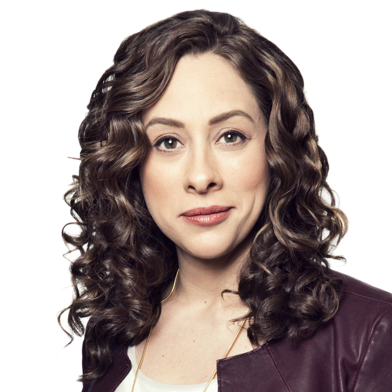 Comedy writer and performer Jenny Hagel at Just for Laughs episode artwork