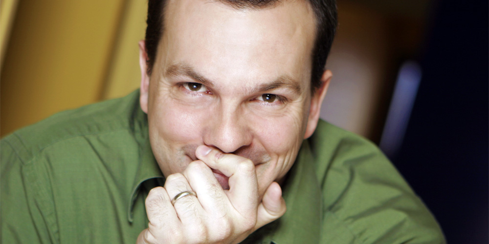 Actor, comic, and storyteller Chris Gibbs at the Winnipeg Comedy Festival episode artwork